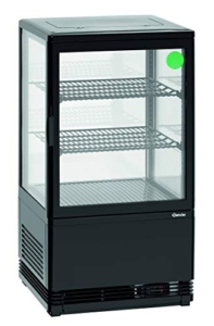 Bartscher Mini-Kühlvitrine 58L-SW Gastronomiebedarf
