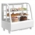 Upstreman Kühlvitrine 100L, Vitrine für Kühlschränke, Kühltheke 2-10°C, LED-Beleuchtung, 2 Verstellbare Ablagen, für Café, Bäckerei, Tortenvitrine, CD101-Weiß - 1