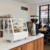 Upstreman Kühlvitrine 100L, Vitrine für Kühlschränke, Kühltheke 2-10°C, LED-Beleuchtung, 2 Verstellbare Ablagen, für Café, Bäckerei, Tortenvitrine, CD101-Weiß - 8