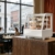 Upstreman Kühlvitrine 100L, Vitrine für Kühlschränke, Kühltheke 2-10°C, LED-Beleuchtung, 2 Verstellbare Ablagen, für Café, Bäckerei, Tortenvitrine, CD101-Weiß - 9